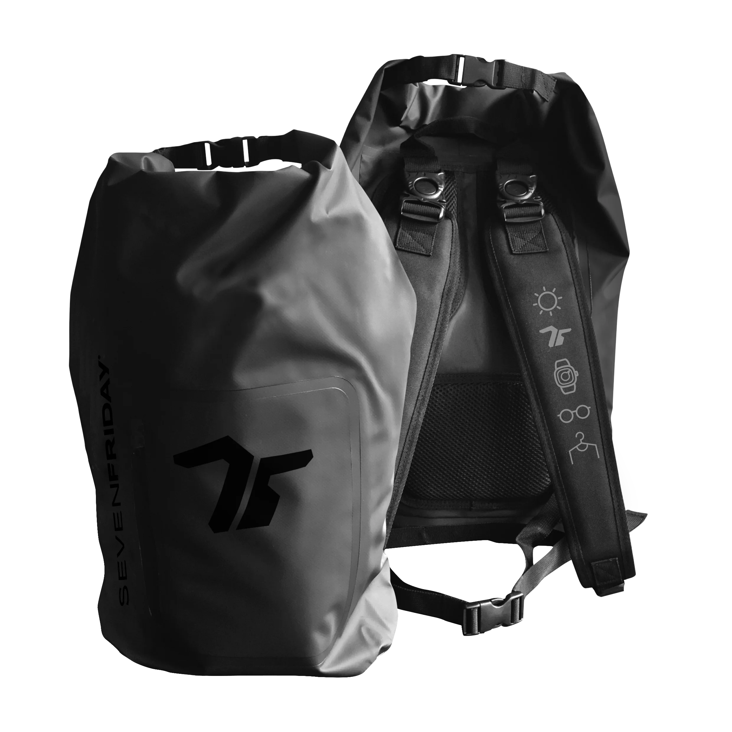 SEVENFRIDAY Waterproof Bag Full Black